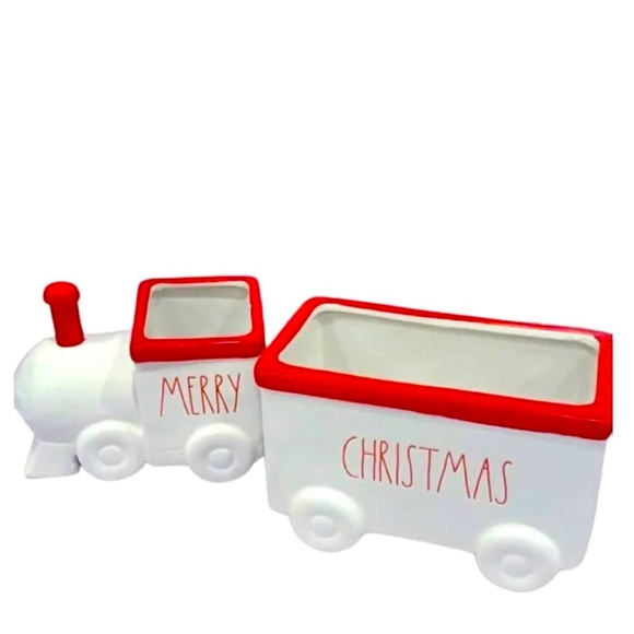 NEW Rae Dunn Merry Christmas Train Home Holiday Decor 🚂 - Picture 1 of 4